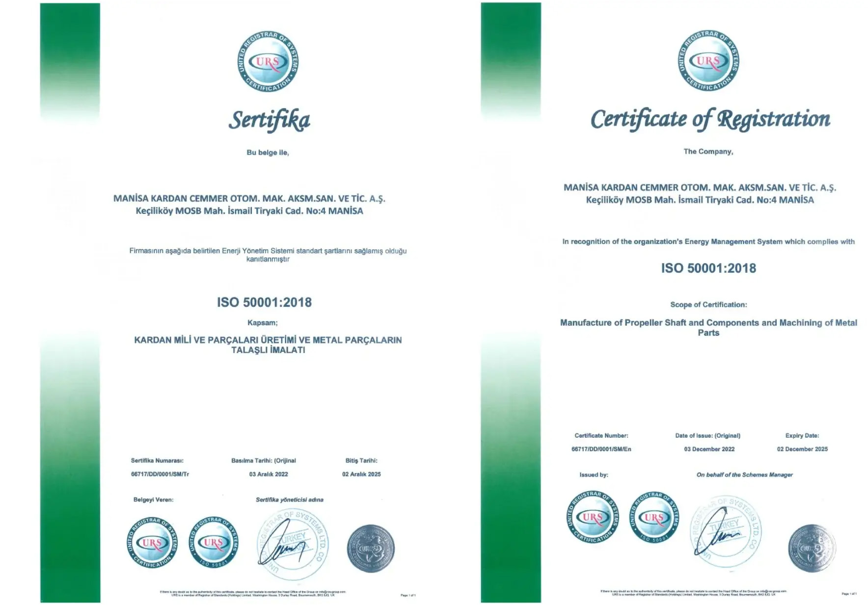 ISO 50001:2018