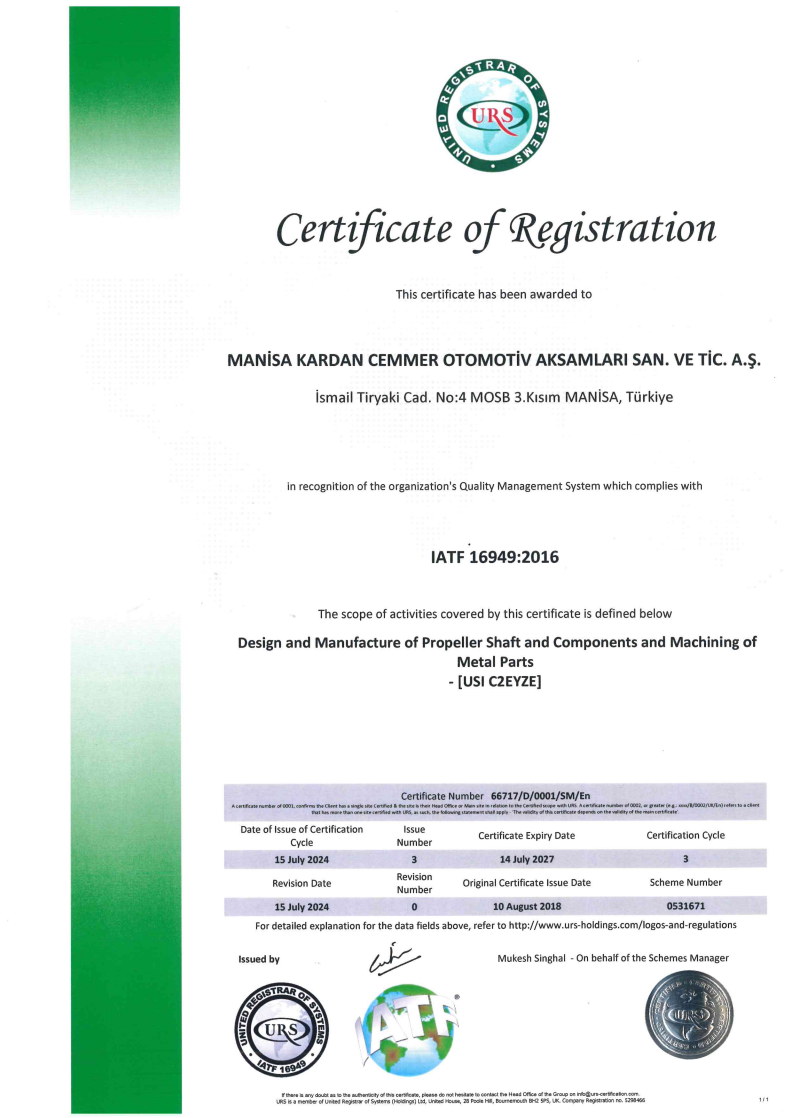 IATF 16949:2016