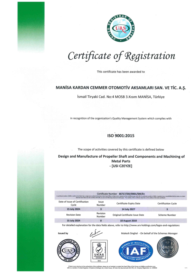 ISO 9001:2015
