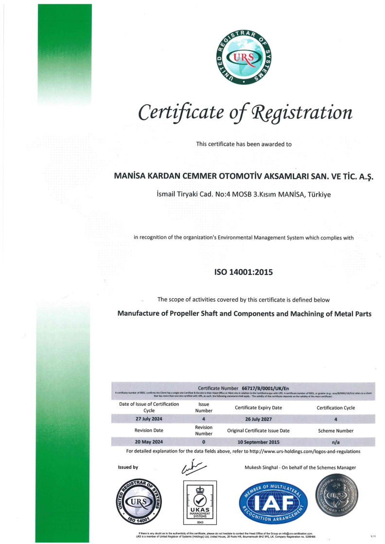 ISO 14001:2015
